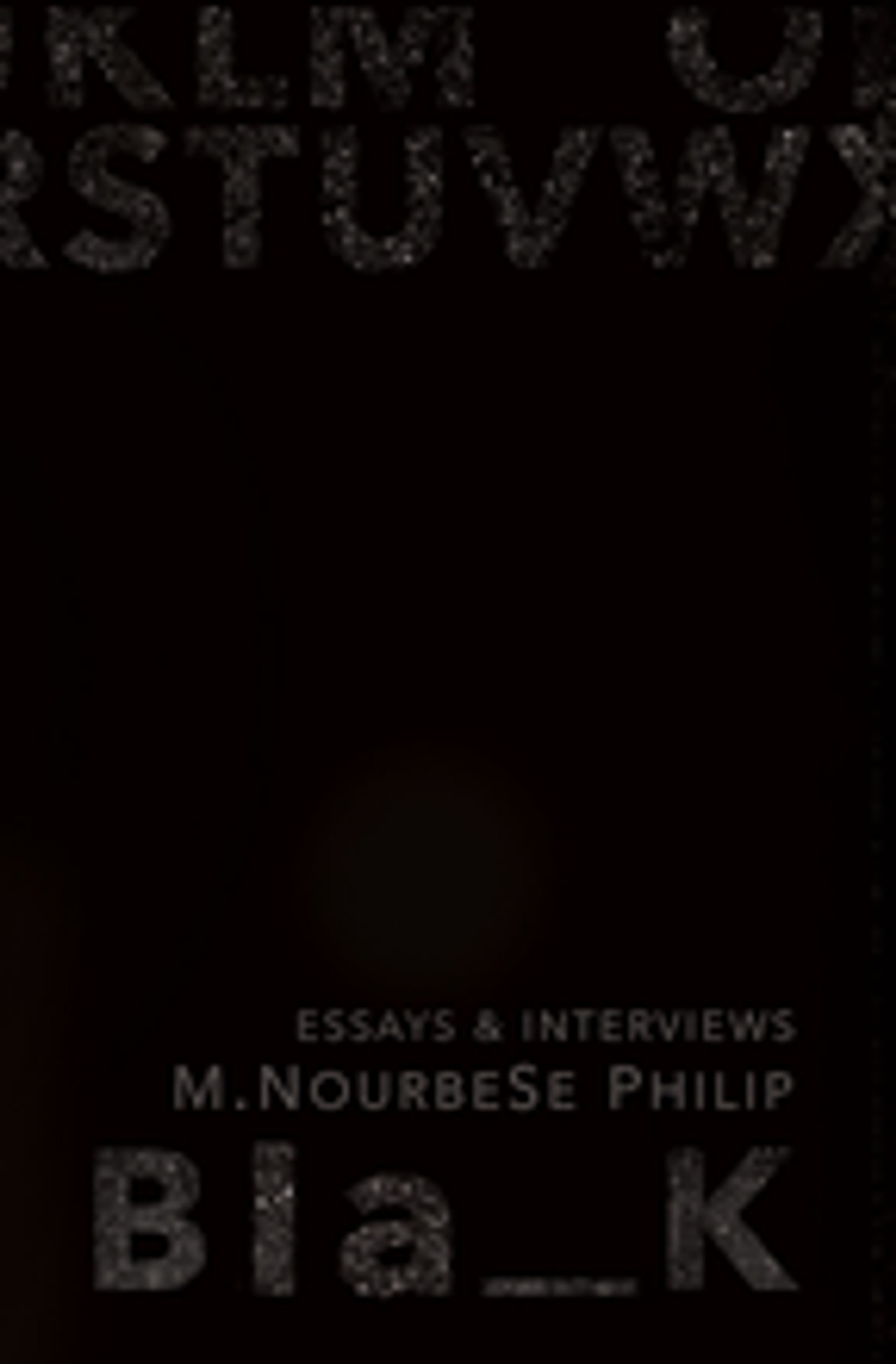 Blank: Interviews and Essays