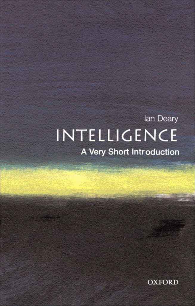 Intelligence: A Very Short Introduction