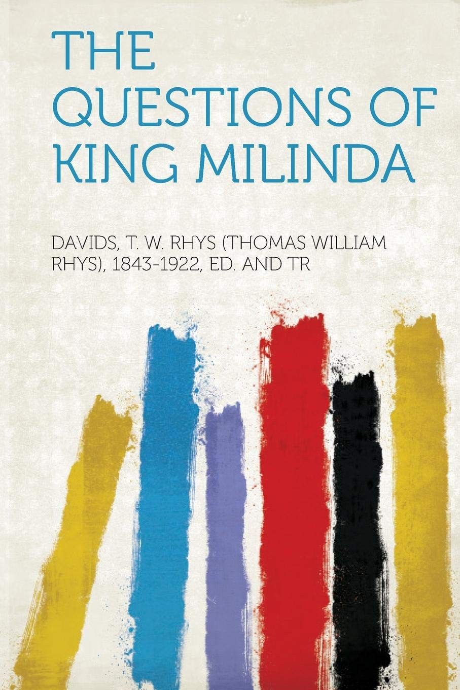 Questions of King Milinda