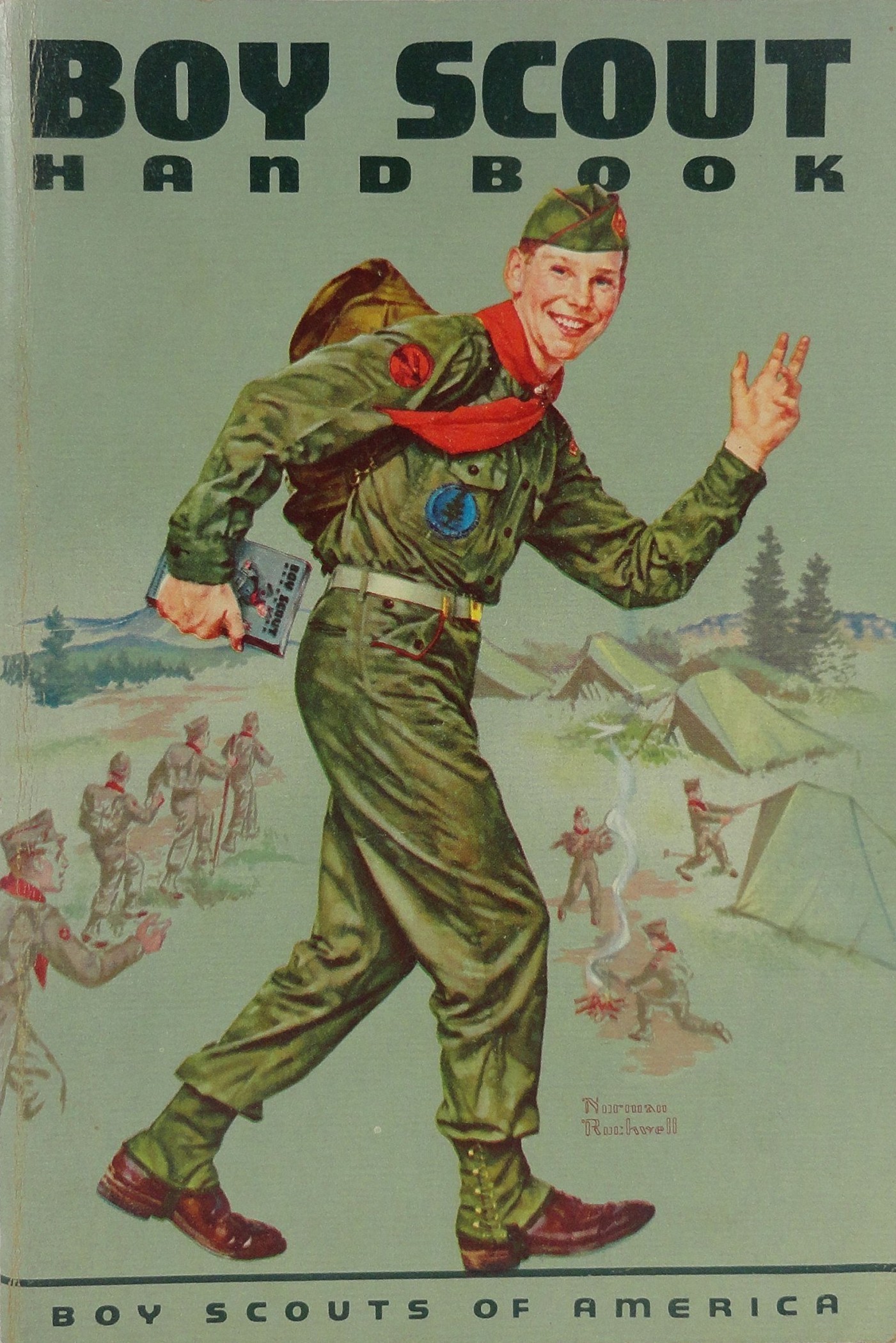 Boy Scout Handbook - a Handbook of Training for Citizenship Through Scouting